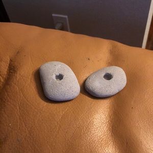 🕯 Stone Candlestick holders